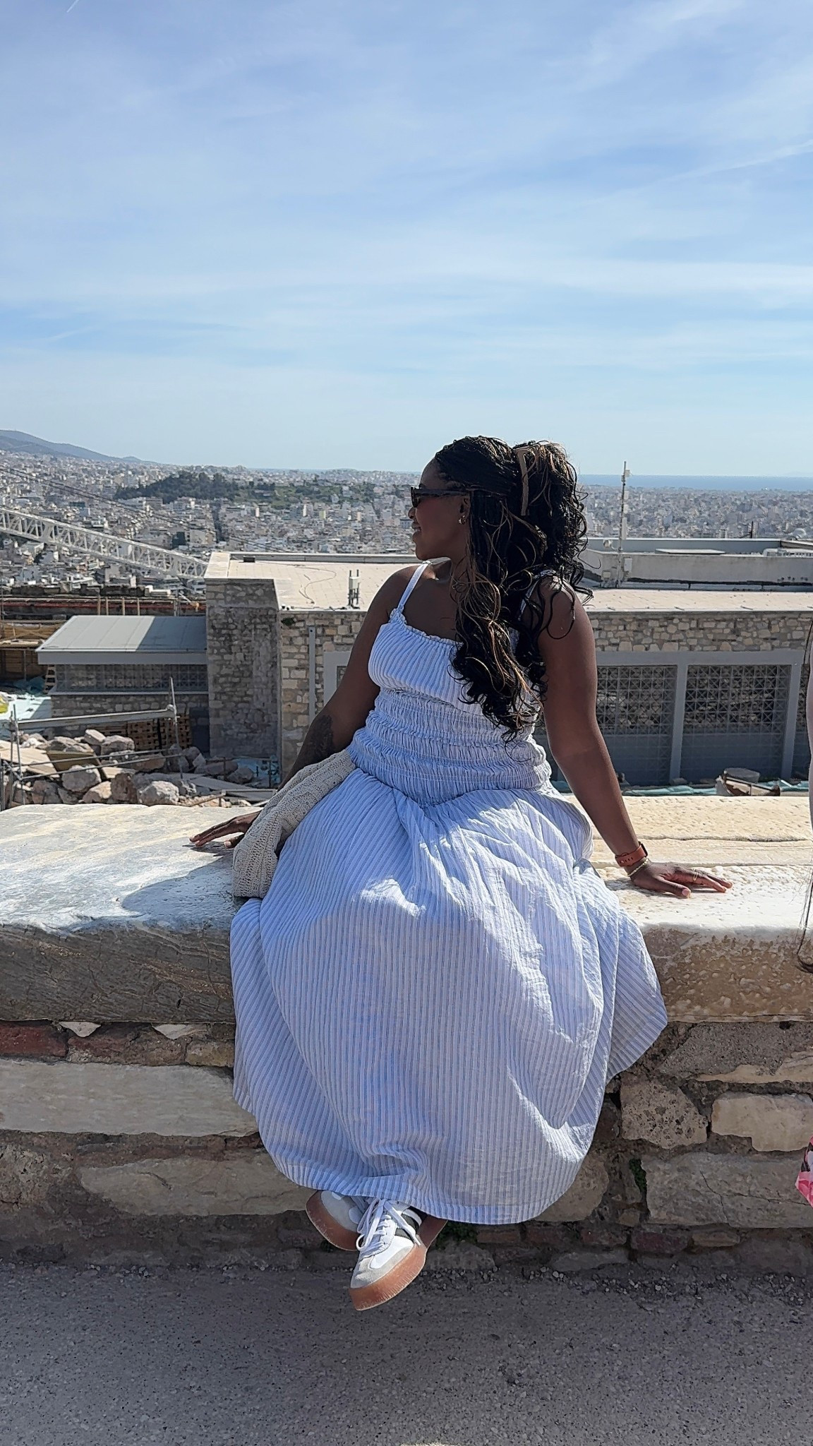 The perfect dress for touring Athens, Greece 💙🇬🇷 

#LTKTravel #LTKMidsize #LTKootd