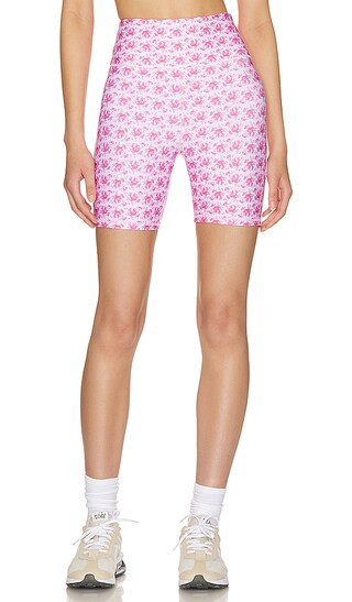 Giada Biker Short in Rose Patch | Revolve Clothing (Global)