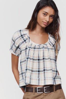 Smocked Swing Blouse | Anthropologie (US)