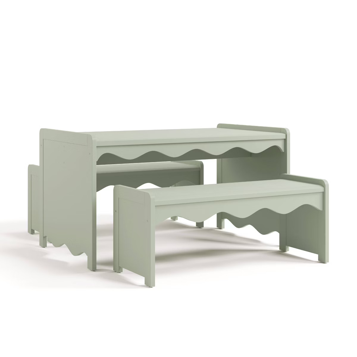 Storkcraft 3pc Casablanca Deluxe Montessori Kids' Table & Bench Set | Target
