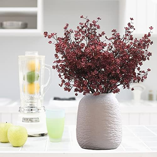Artificial Flowers - Fake Babys Breath Flowers Gypsophila Bouquet Bulk Real Touch Faux Silk Flower f | Amazon (US)