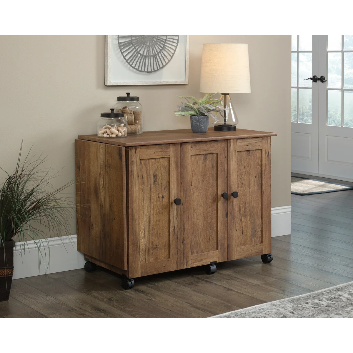 40.079'' x 19.449'' Sewing Table with Wheels | Wayfair North America