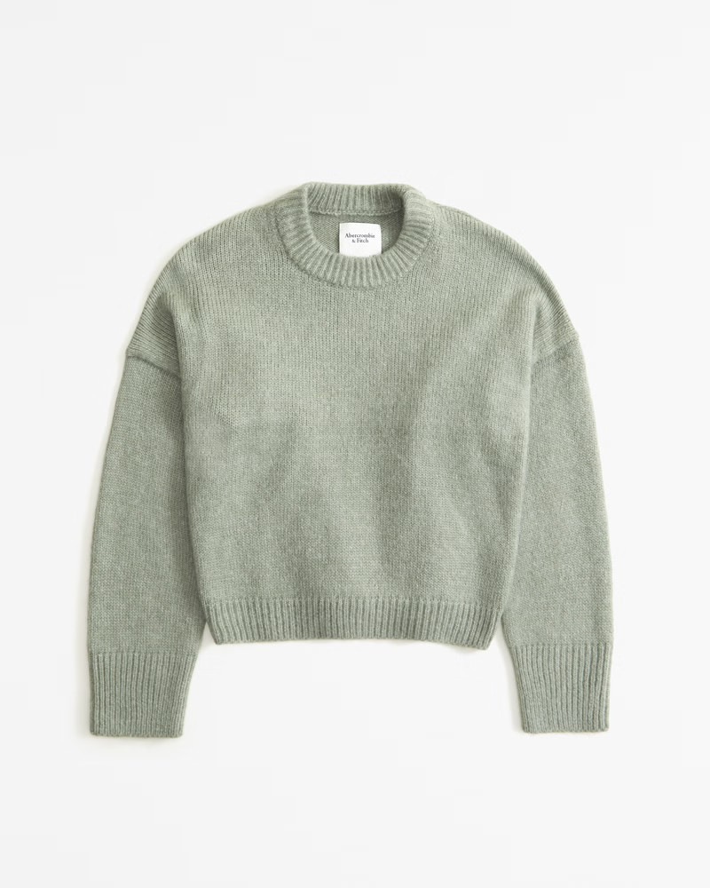 Wedge Crew Sweater | Abercrombie & Fitch (US)