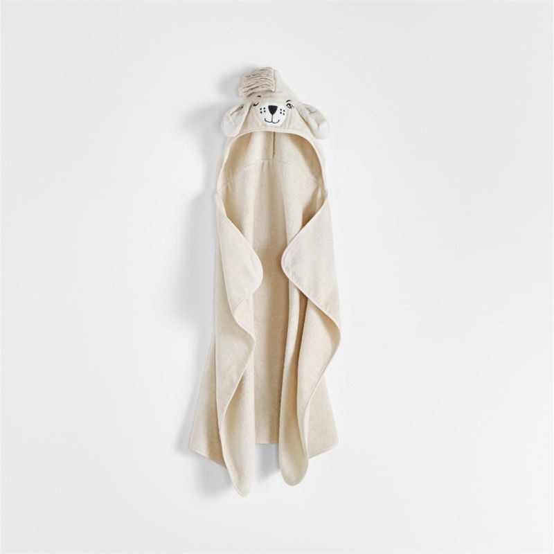 Dog Hooded Personalized Baby Towel + Reviews | Crate & Kids | Crate & Barrel