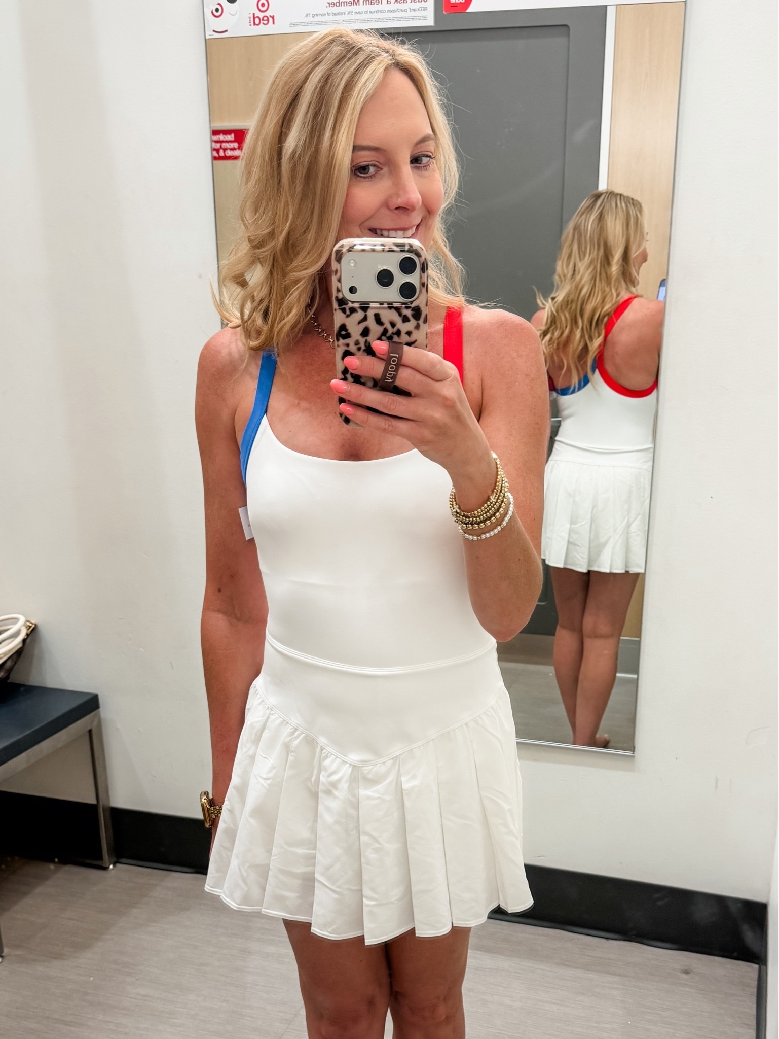 This athletic dress is so flattering the athletic material is super soft and the shorts make it the kind of outfit I want to throw on every morning! This would also be perfect for the 4th of July! 
I’m wearing a small. 

Tennis dress | athletic dress | travel outfits | summer outfits | gym outfits | comfy outfits | Target | Fourth of July outfit

#LTKmomlife #LTKActive #LTKSaleAlert