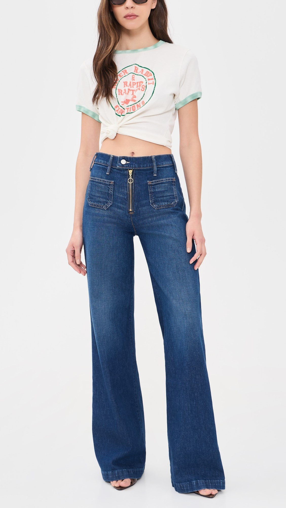 Hustler Roller Patch Pocket Jeans | Shopbop