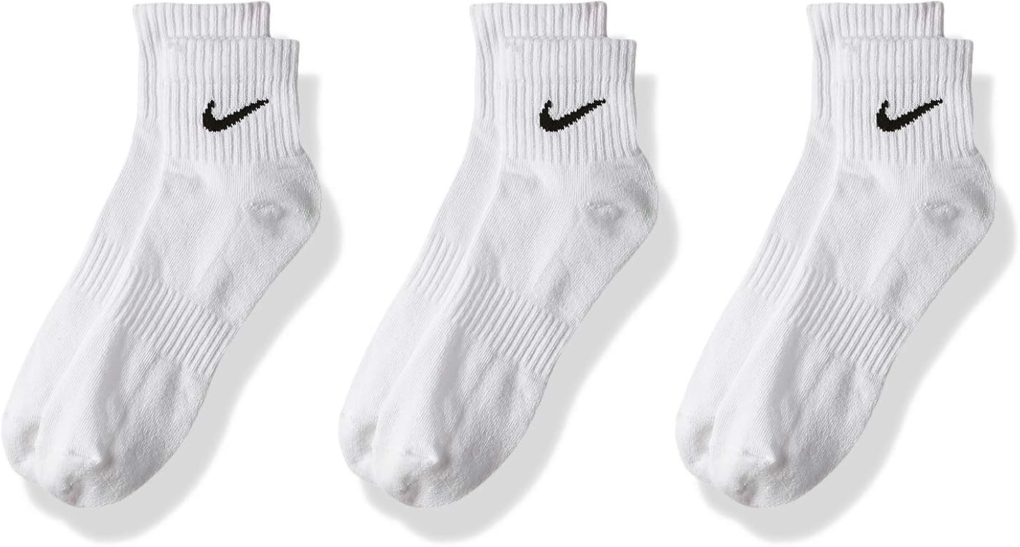 Nike Everyday Cushion Ankle Training Socks (3 Pair) | Amazon (US)
