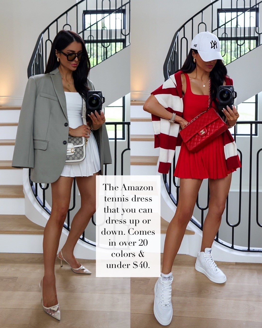 Rich mom summer vibes on an Amazon budget 
Amazon tennis dress styled for day and night

#LTKootd #LTKPetite #LTKActive