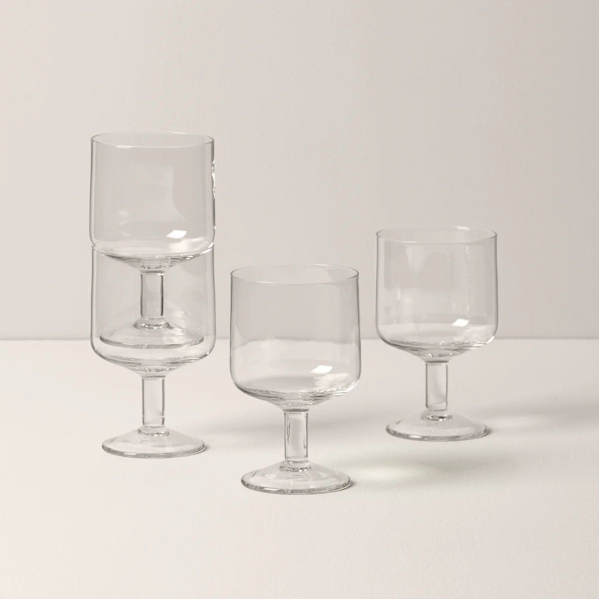 Tuscany Classics Stackable 4-Piece Wine Glass Set | Lenox