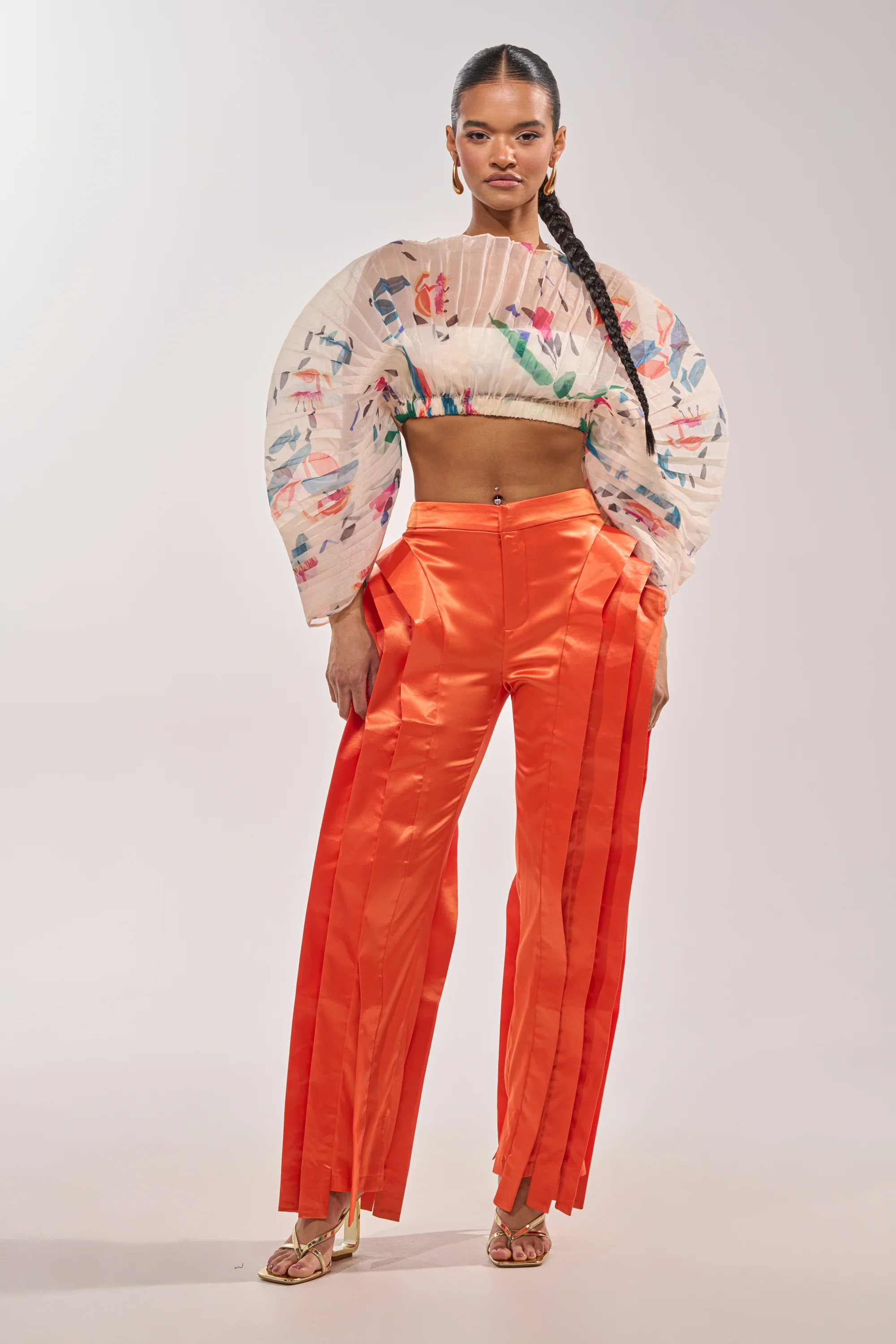 INFINITY TROUSER IN ORANGE | AKIRA