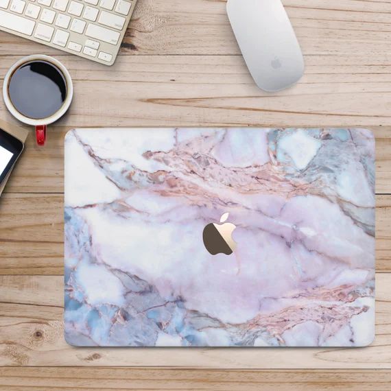Marble Pink MacBook Case 12" Air 13 11 Grey Hard MacBook Cases Pro 13" Touch Bar 2018 Pattern White  | Etsy (US)