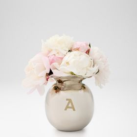 Metal Ruffle Vase | Mark and Graham