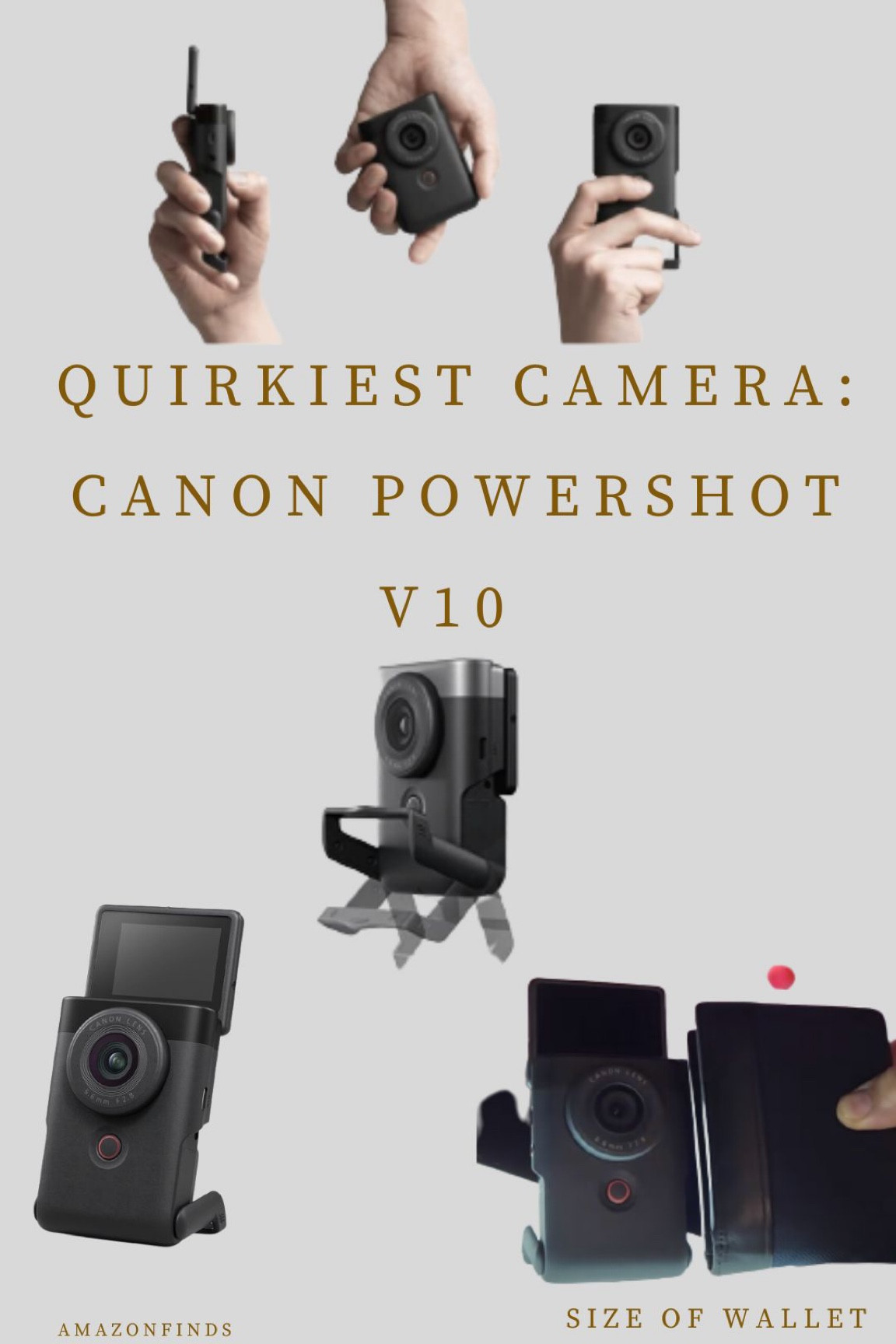 This new camera 📷 Canon Powershot V10 is the latest vlogging tool!!! 

#LTKsalealert #LTKFind #LTKSeasonal