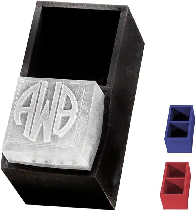 Personalized Silicone Ice Cube Mold - Custom Ice Molds for Cocktails, Whiskey & Other Drinks - Gr... | Amazon (US)