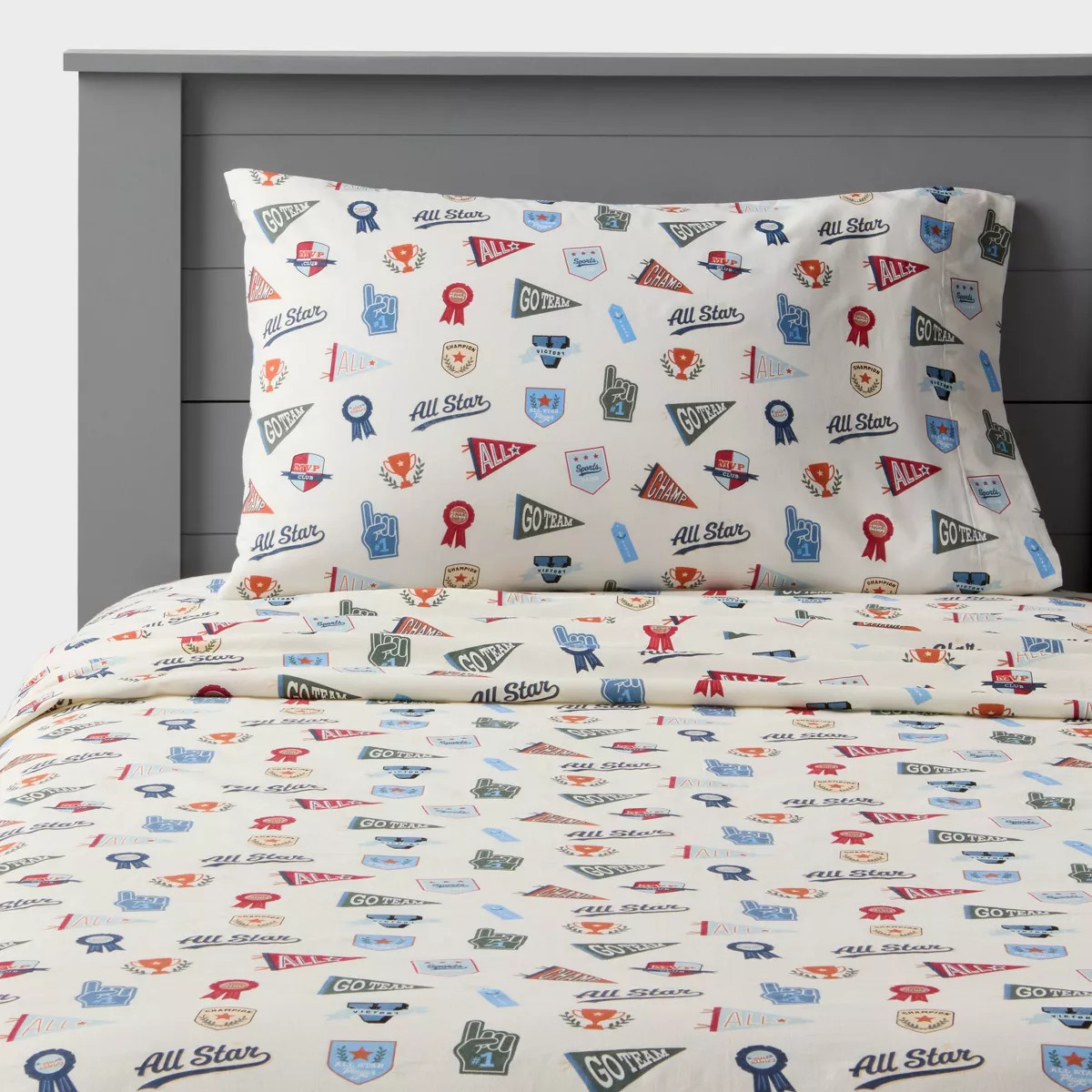 All Star Sports Kids' Cotton Sheet Set - Pillowfort™ | Target