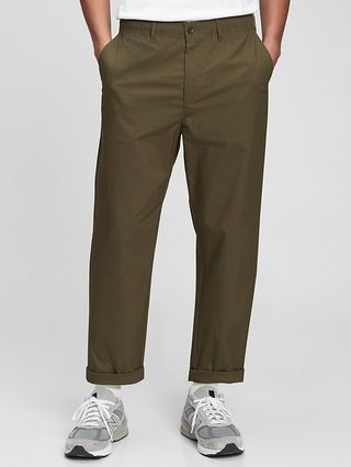 Relaxed Taper E-Waist Pants with GapFlex | Gap (US)