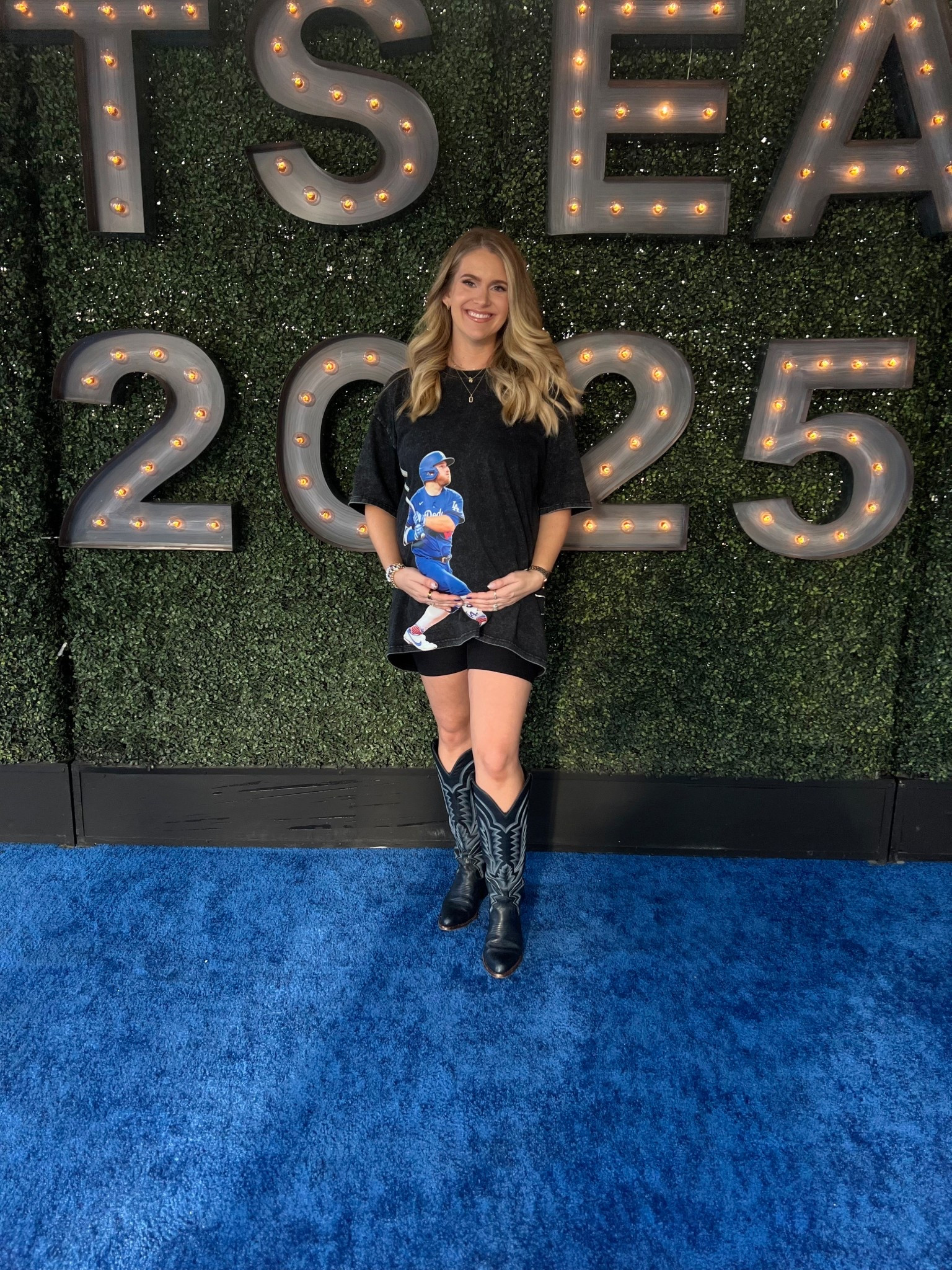 WC game 1 ✅ the boys came to PLAY last night! ⚾️💙

#LTKSeasonal #LTKBaby #LTKBump