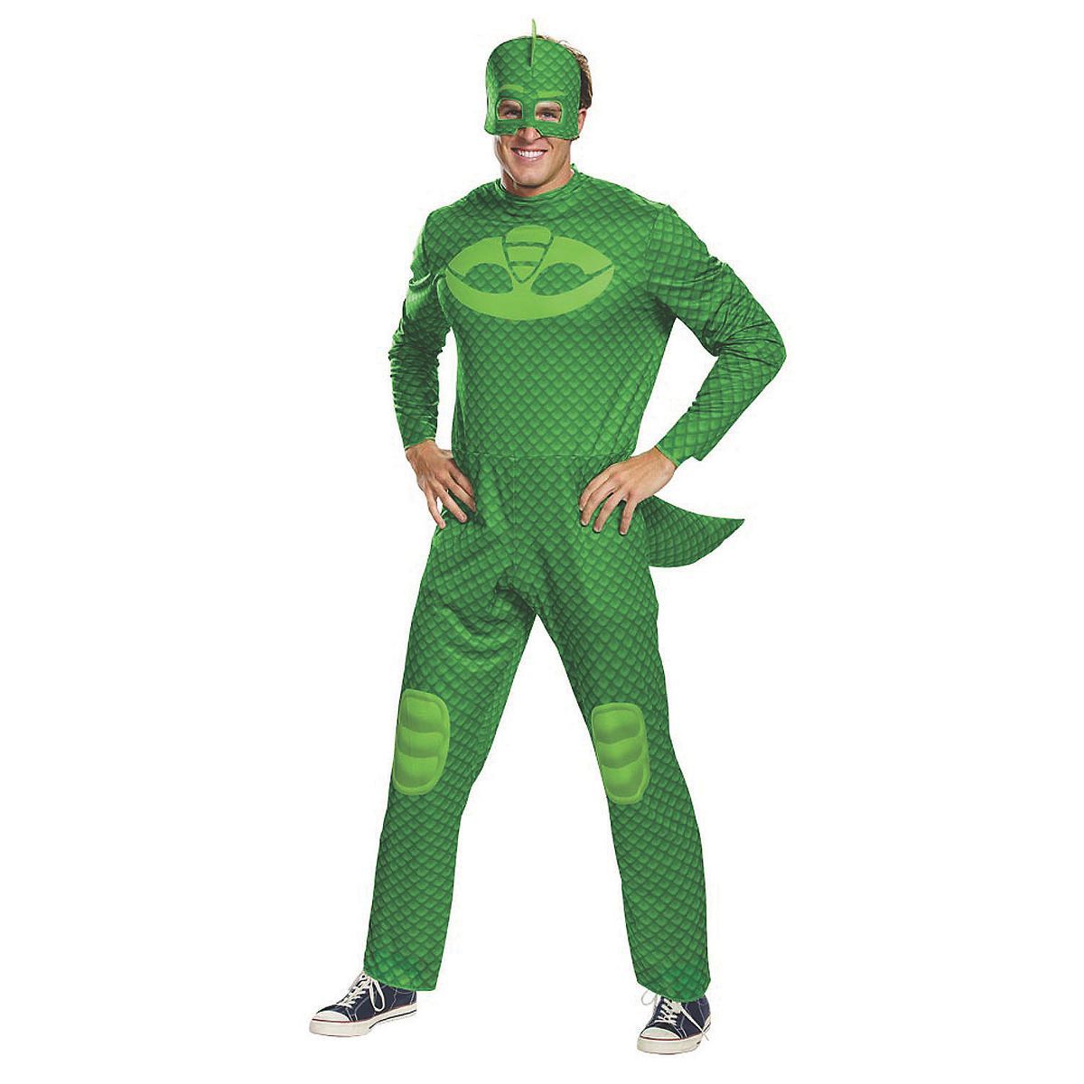 Mens PJ Masks Gekko Costume - Large/X Large - Green | Target