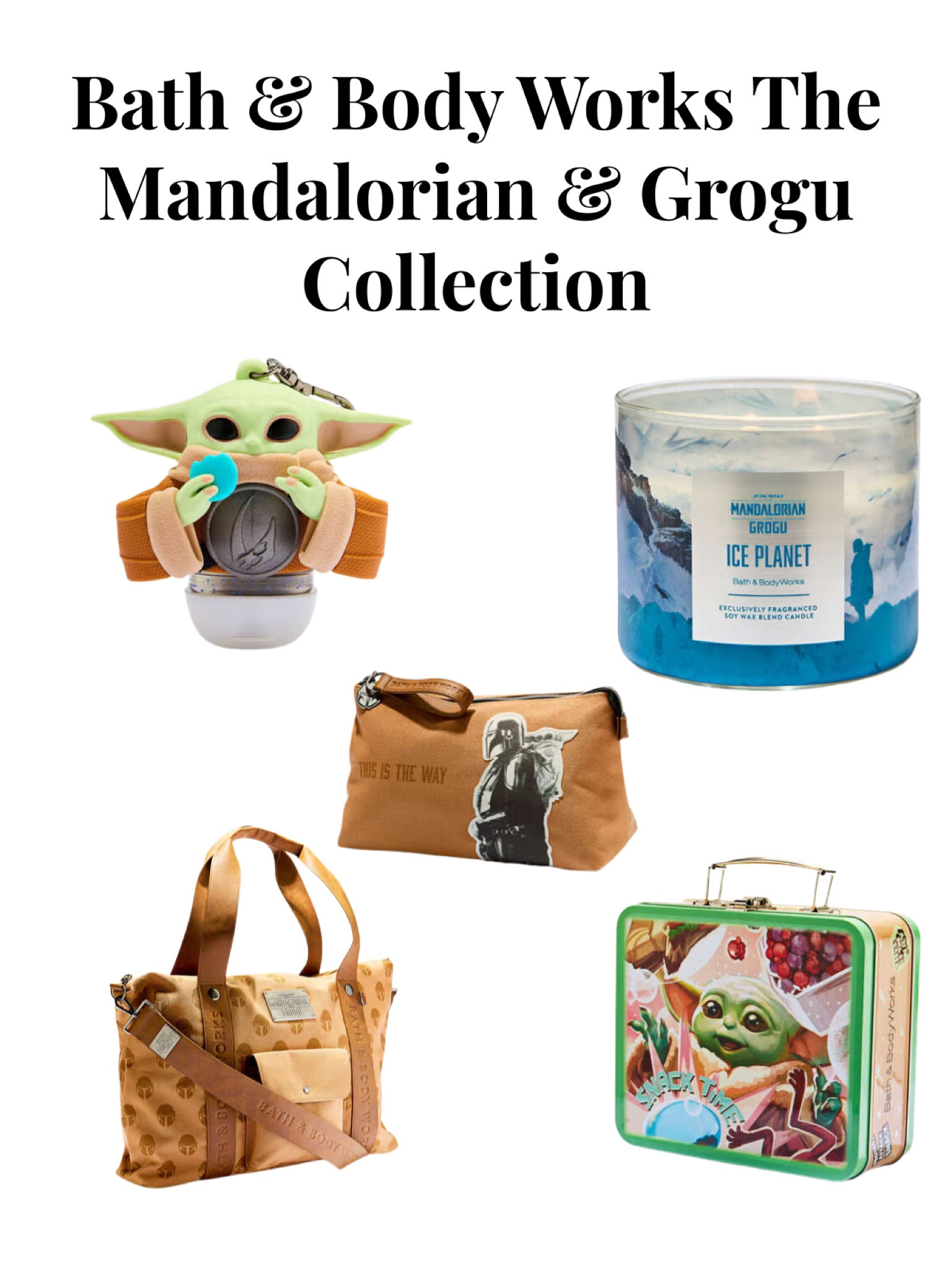 New Bath & Body Works The Mandalorian & Grogu collection! Available to members only right now. The whole collection will be releasing to everyone May 11th 💚🤎

#LTKHome #LTKSeasonal