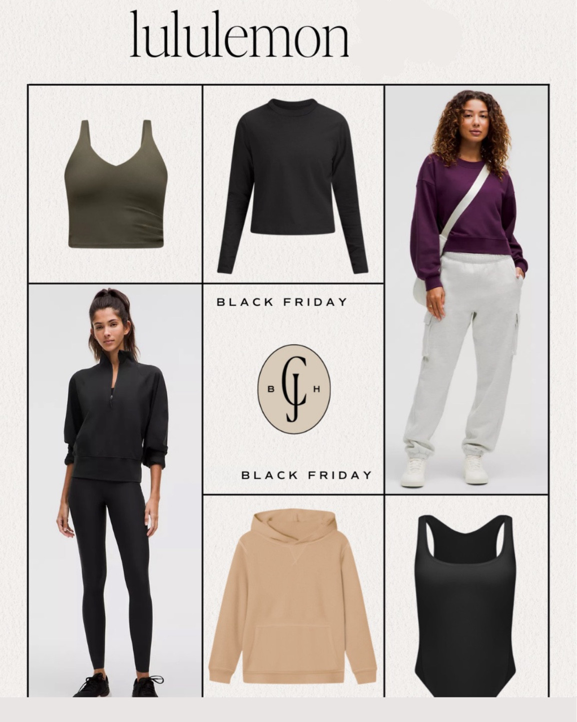Get great deals on these @lululemon pieces during their #blackfriday deals! #lululemoncreator
