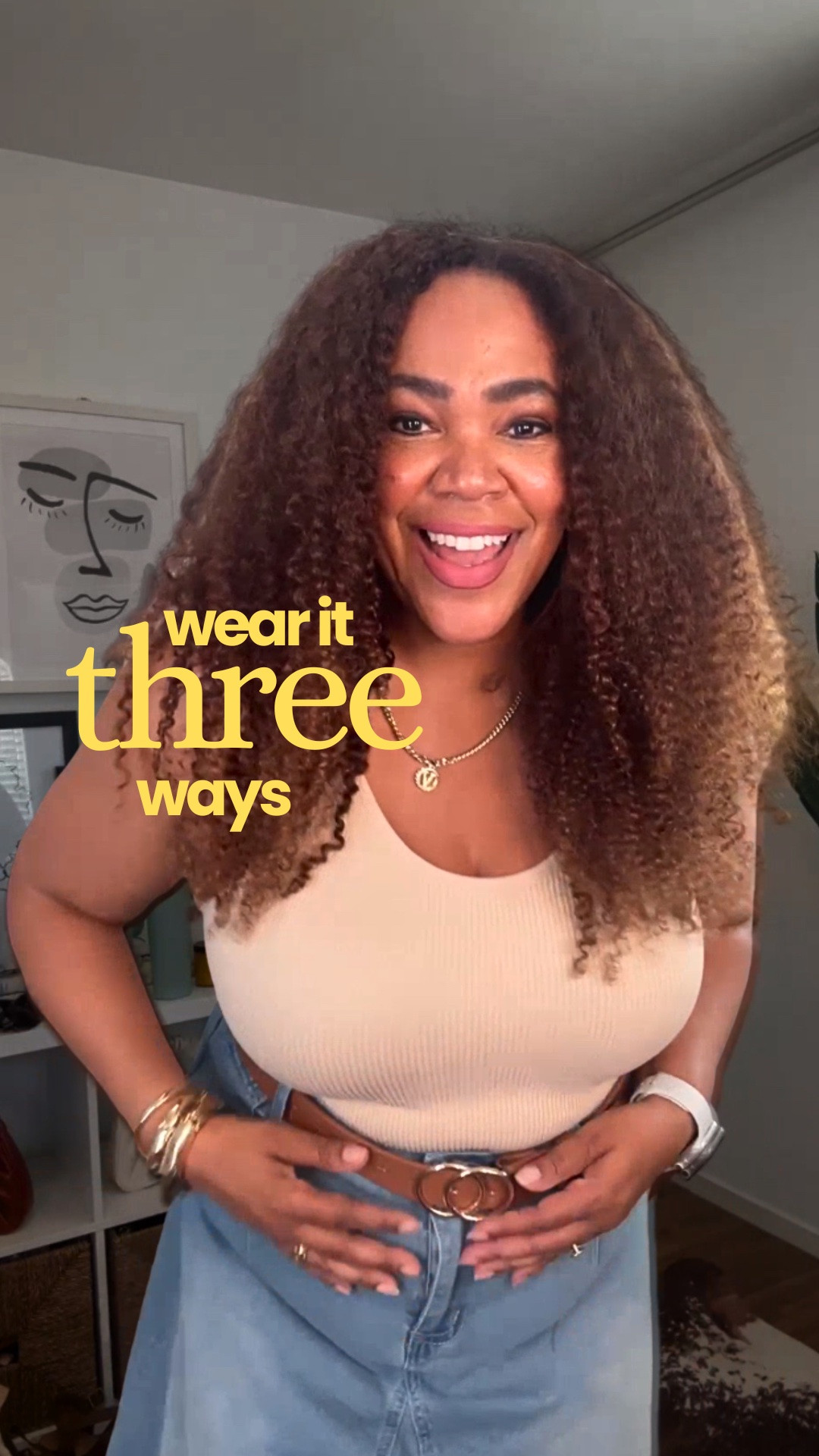 3️⃣ Maxi Skirts + One Halter Tank Top! Same concept 3️⃣ different ways 💁🏾‍♀️. Wearing a large in the skirt. Halter tank is m/l sizing in the long crop style. 

This is from my weekly shopping livestream show 📺 on @amazonlive ✨

#LTKootd #LTKMidsize #LTKOver40