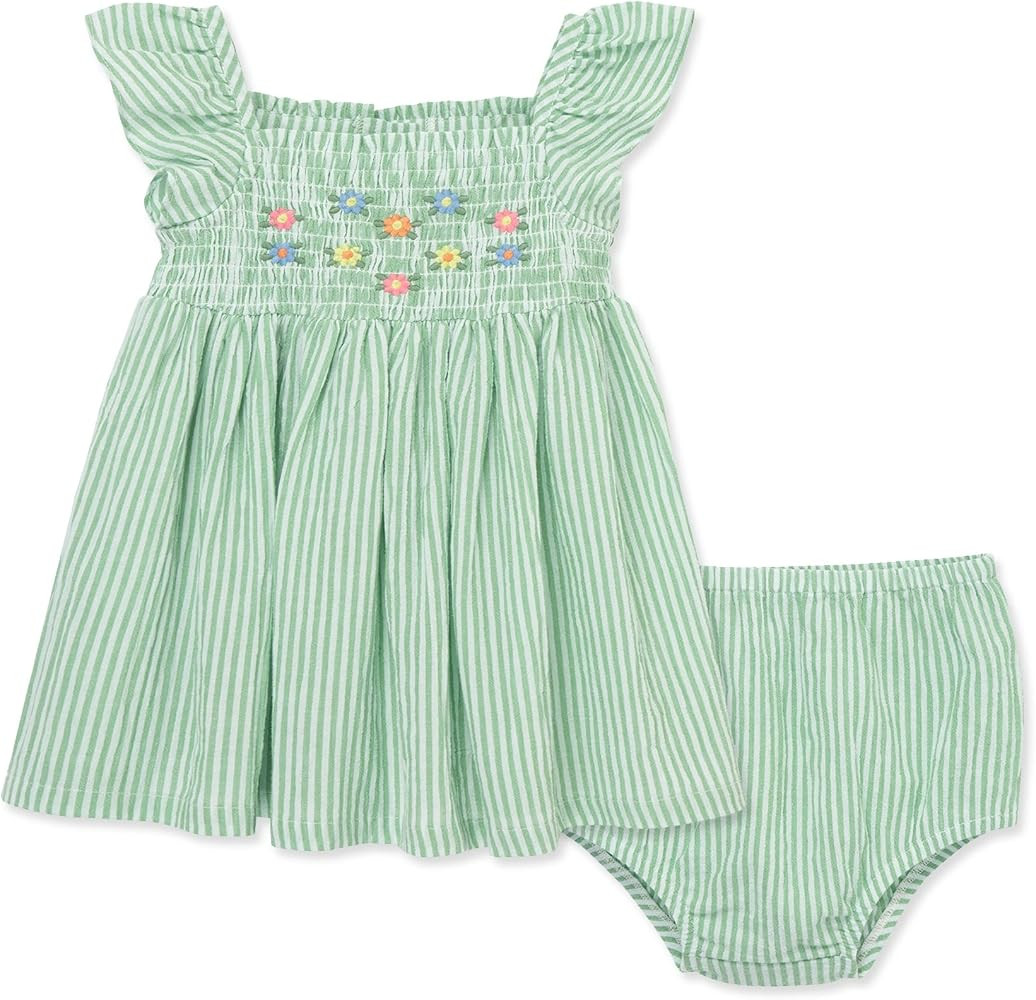 Little Me Clothes for Baby Girls' Sundress and Panty Set, 12 Months - 4 Toddler | Amazon (US)