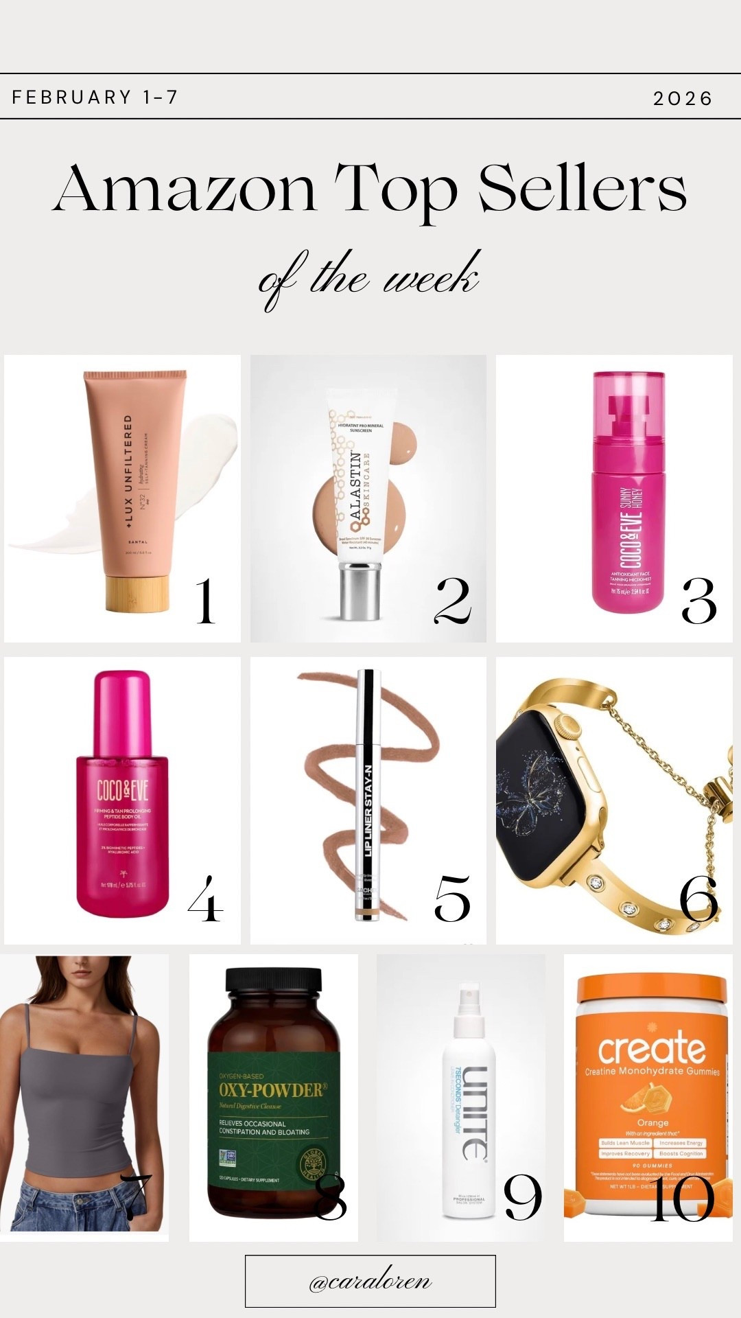 Last week’s Amazon best sellers!

#LTKootd #LTKBeauty #LTKmomlife