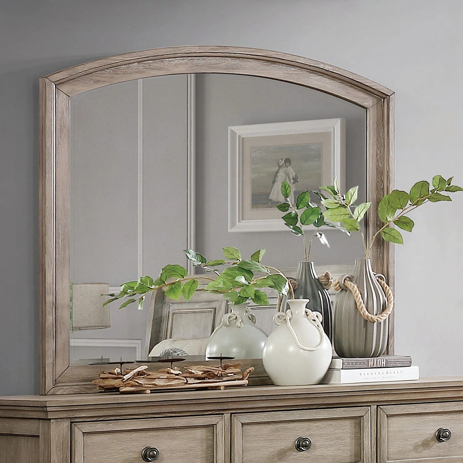 Laurel Foundry Modern Farmhouse Kaler Farmhouse/Country Beveled Mirror | Wayfair | Wayfair North America