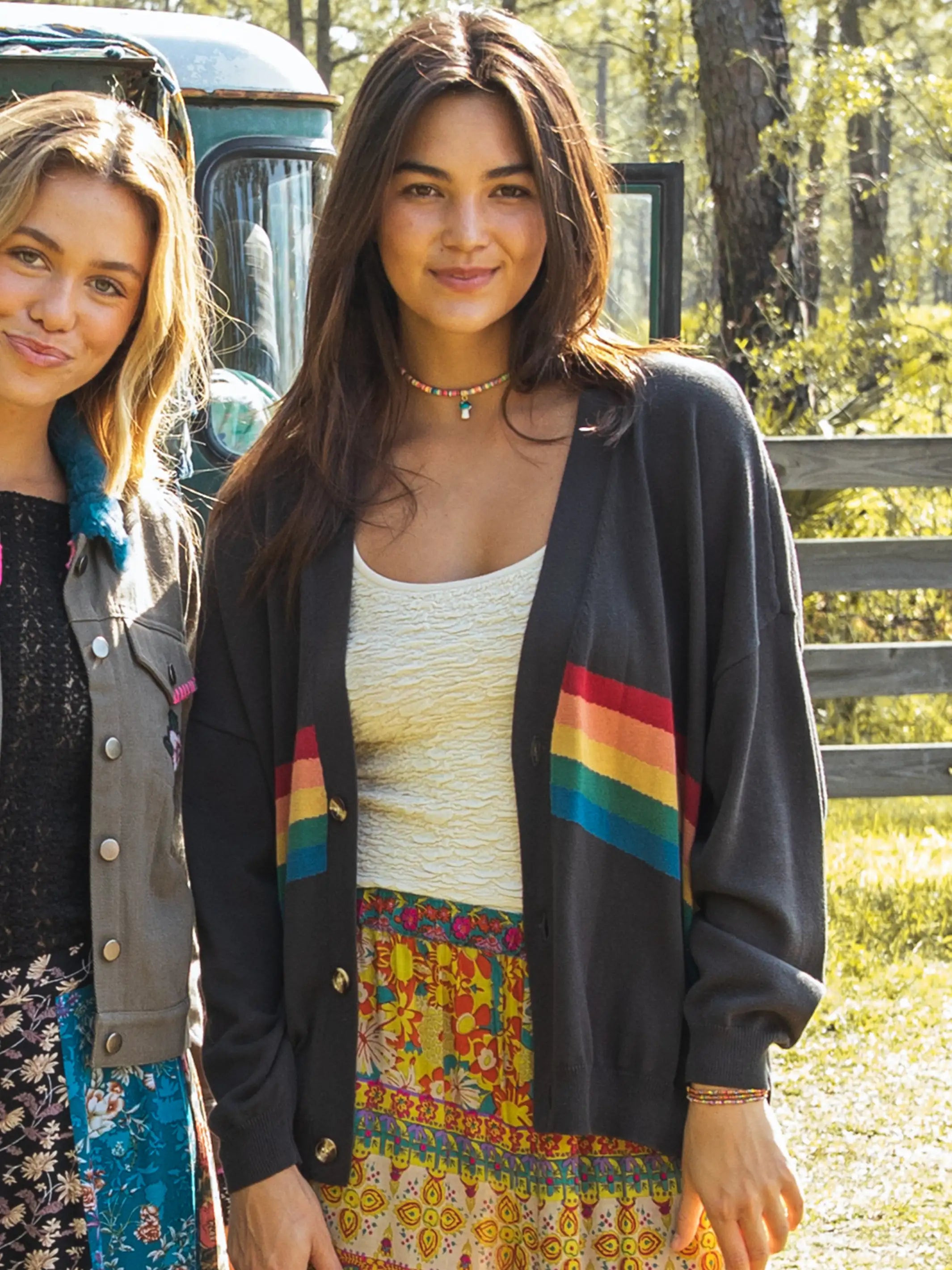 Live Happy Cotton Cardigan Sweater | Natural Life