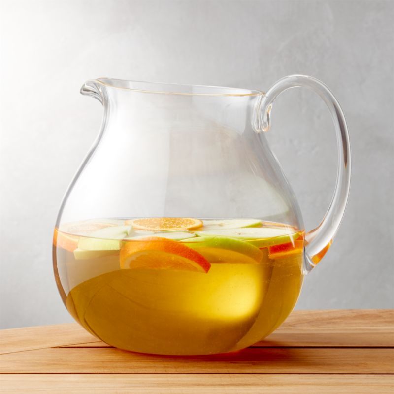 Sora Acrylic Pitcher + Reviews | Crate & Barrel | Crate & Barrel