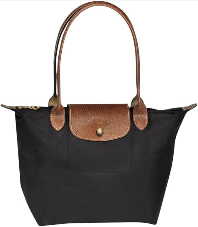 Longchamp Women's Le Pliage Sac Shopping Small Shoulder Bag, Black | Amazon (US)