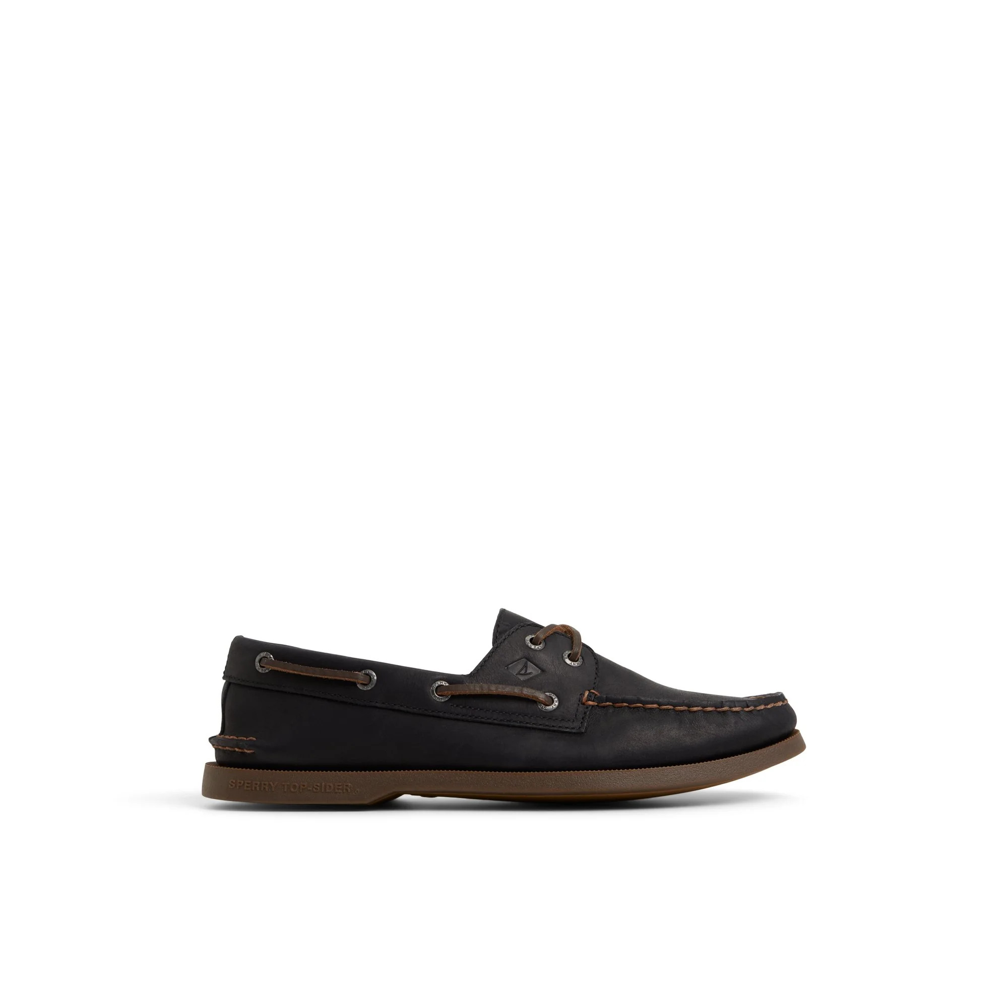 Authentic Original™ 2-Eye Lace Boat Shoe Other Black | Sperry US