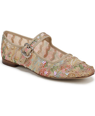 Women's Michaela Riviera Mary Jane Flats | Macy's