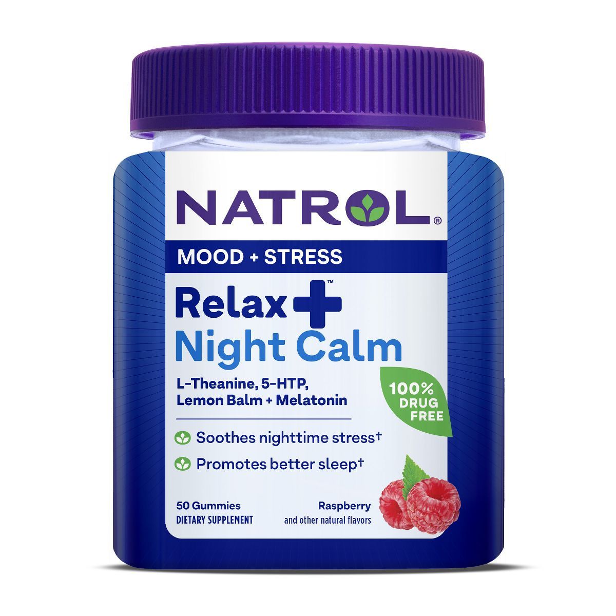 Natrol Relax + Night Calm Gummies - Berry - 50ct | Target