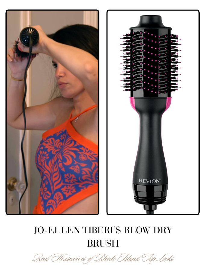 Jo-Ellen Tiberi's Black Blow Dry Brush 

 