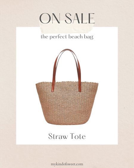If you’re looking for a classic straw tote, this is for you. It’s a no frills bag that will fit all the things – perfect for the beach or pool.

#LTKsalealert #LTKitbag #LTKFind