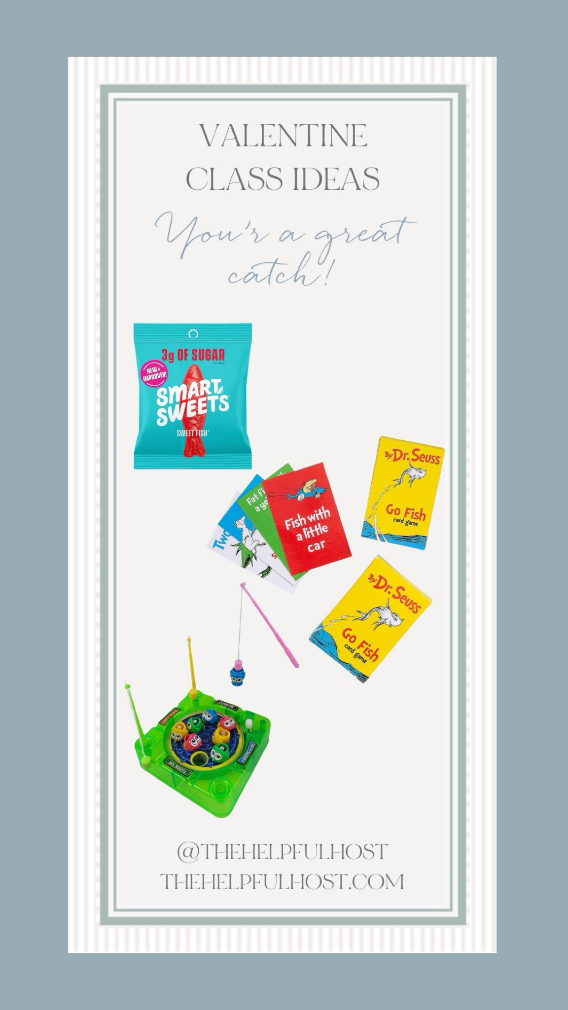 “You’re a great catch!” 
Who has a little one that loves fish! These ideas are perfect for class valentines! 

#LTKParties #LTKSeasonal #LTKKids