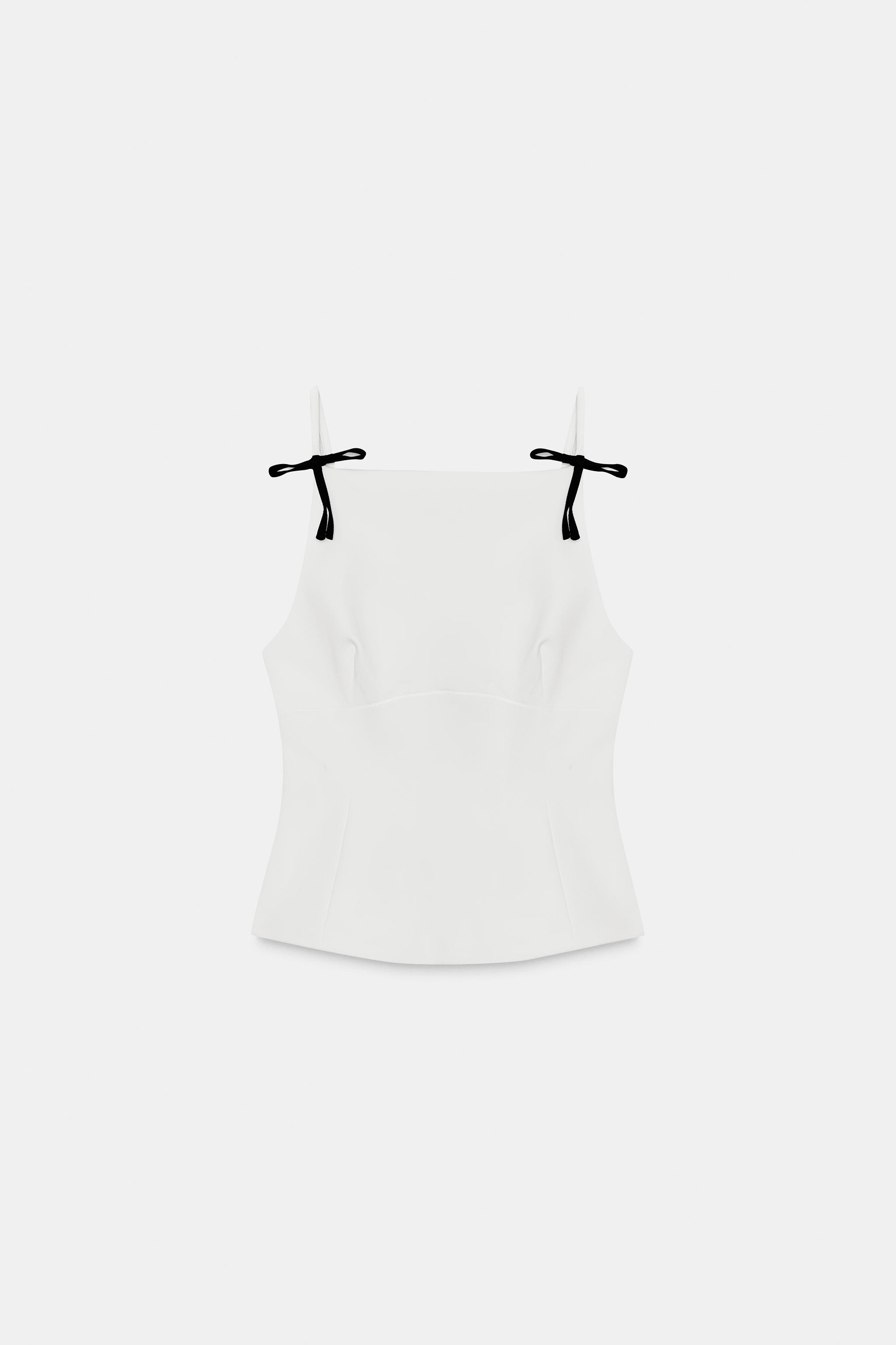 BOW STRAP TOP | Zara US