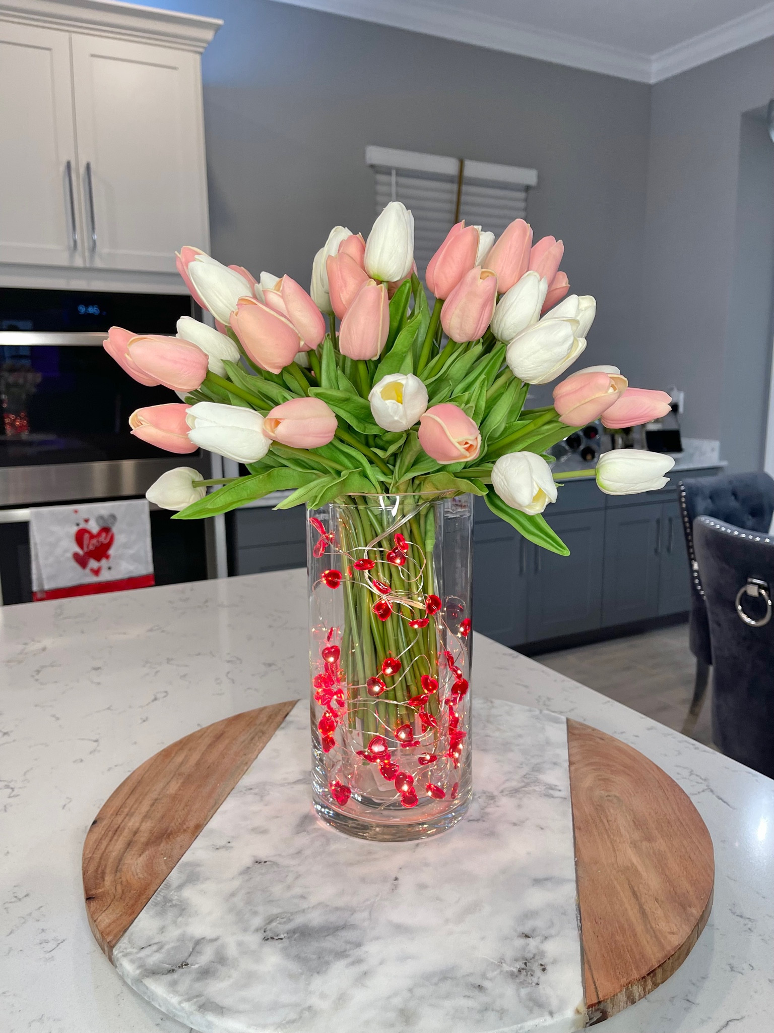 Glam Tulips with Valentine Decor 

#LTKSeasonal #LTKhome