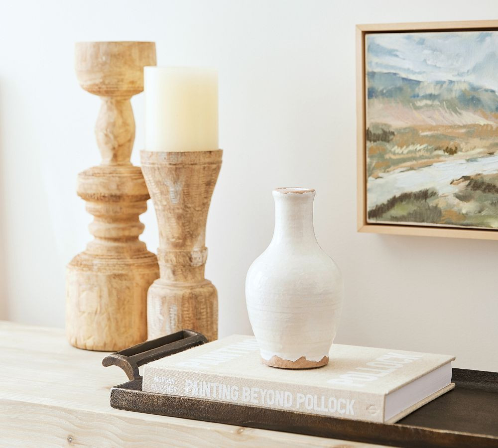 Mesa Handcrafted Ceramic Vase | Pottery Barn (US)