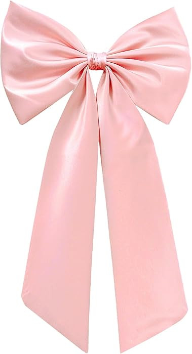 Large Pink Bow for Decorations Big Pink Ribbon Bows Banner Décor Large Bow Wall Hanging Decor fo... | Amazon (US)