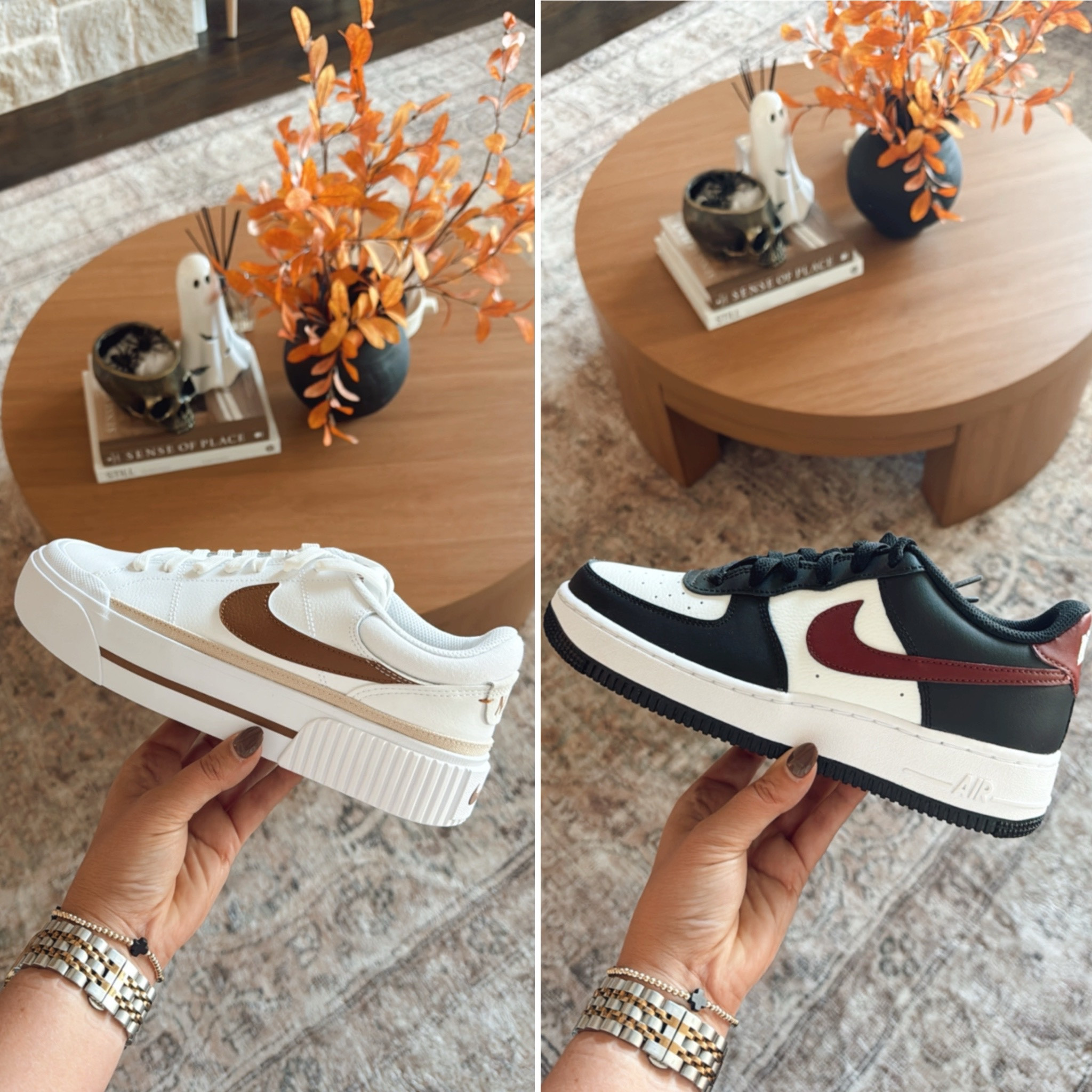 Fall shoes still on sale!! Burgundy and brown, doesn’t get anymore FALL than that! Both these sneakers would pair perfectly with your fall outfit!! And they’re so comfortable! I got my normal size in the white, in the black I sized down 2 sizes bc it’s kid sizing. I’m usually an 8 and got a 6! They fit perfectly !

#LTKFallSale #LTKSeasonal #LTKShoeCrush
