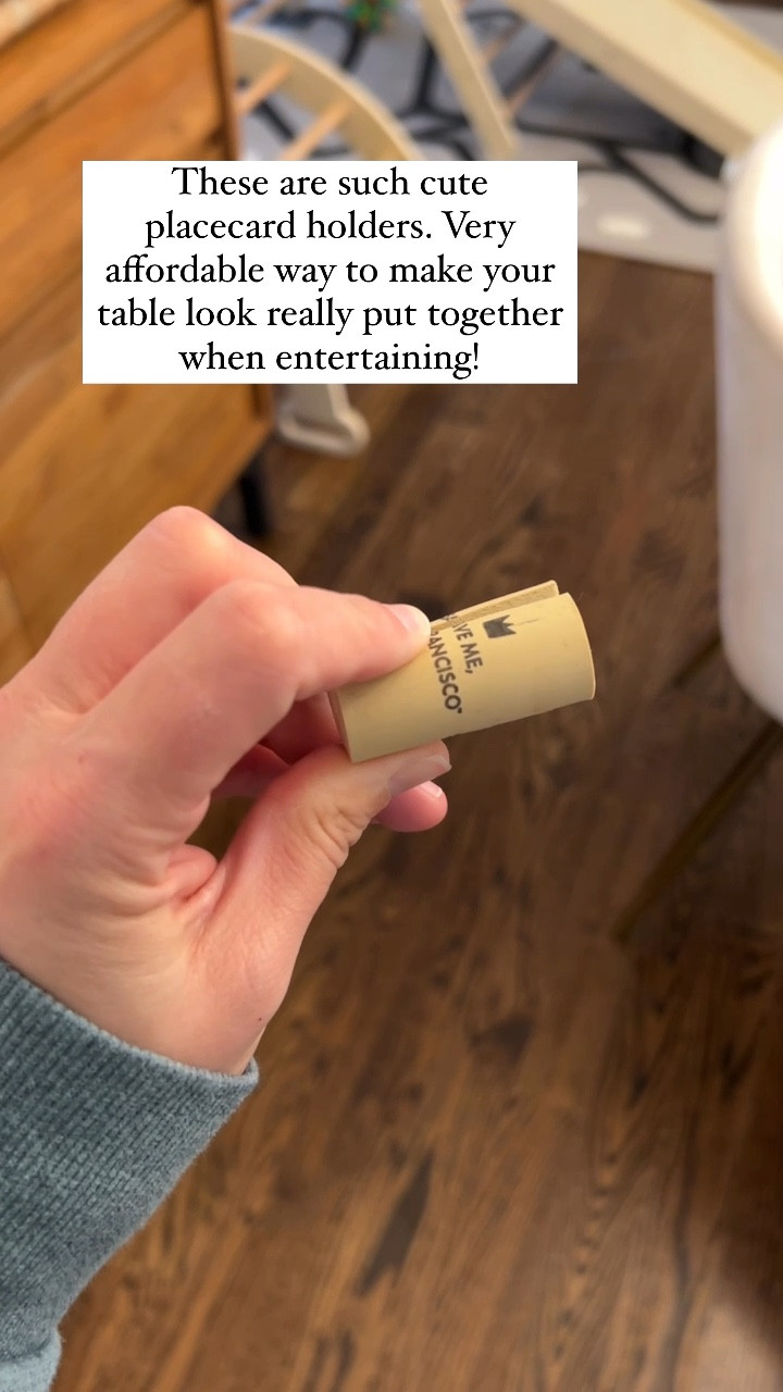 Love these place card holders! A super affordable way to elevate a tablescape! 
.
.
Etsy
Entertaining
Home decor


#LTKhome #LTKVideo #LTKfindsunder50
