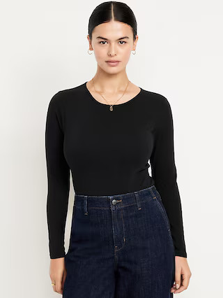 Long-Sleeve Crew-Neck Bodysuit | Old Navy (US)