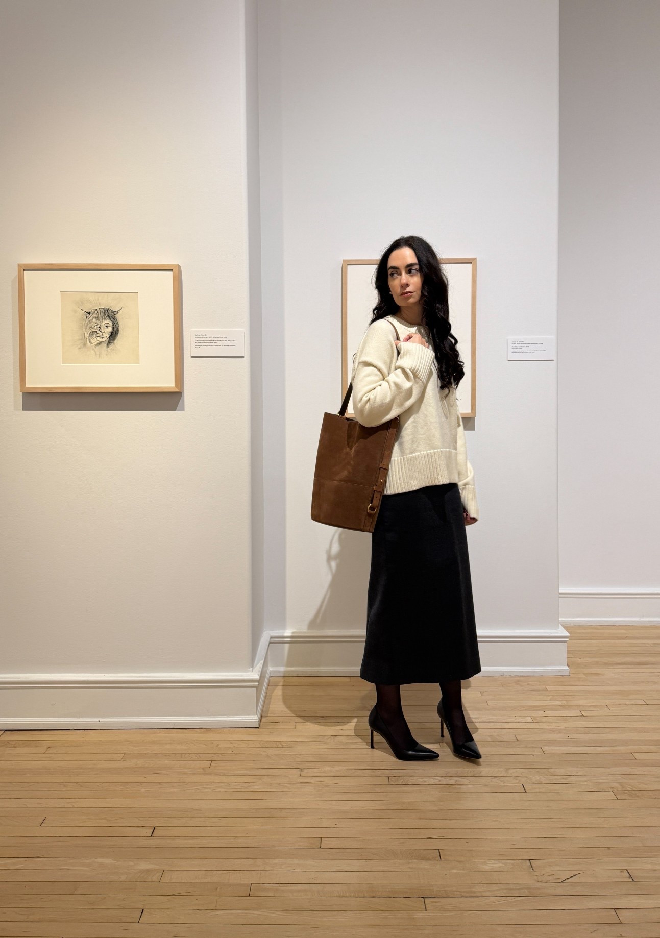 Sweater: H&M
Skirt: Zara
Heels: Via Spiga
Bag: Sezane

#LTKcanada #LTKpetite #LTKwinter