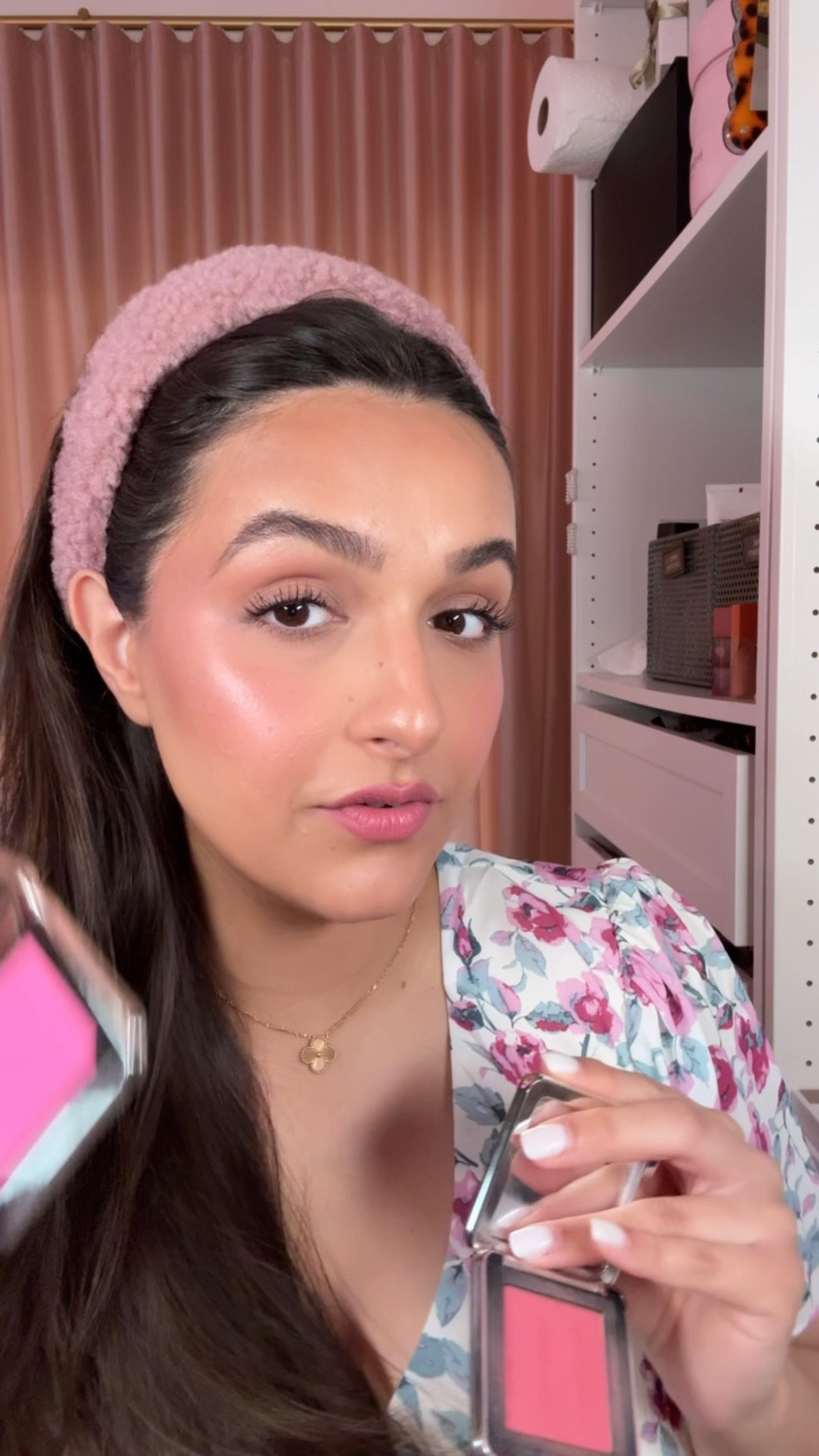 This Haus Labs blush has been my fave for a while now! Comparing two different shades (hibiscus haze, dragon fly daze) that are both very brown girl friendly 💕💕 

#LTKBeauty #LTKSaleAlert #LTKStyleTip