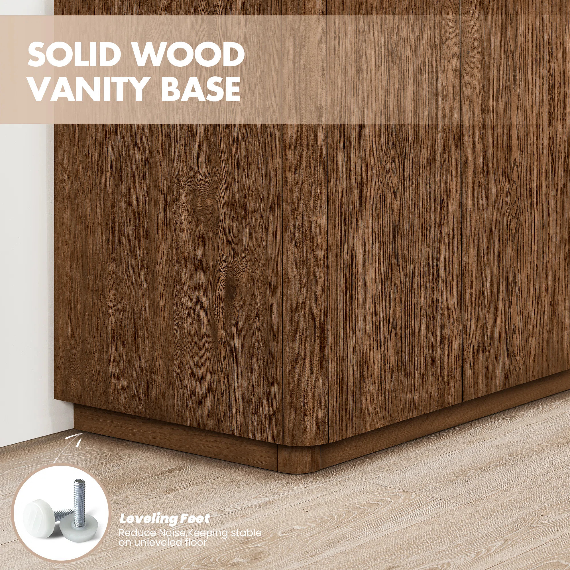 Innes 60" Marble Top Double Sink Bathroom Vanity | Wayfair North America