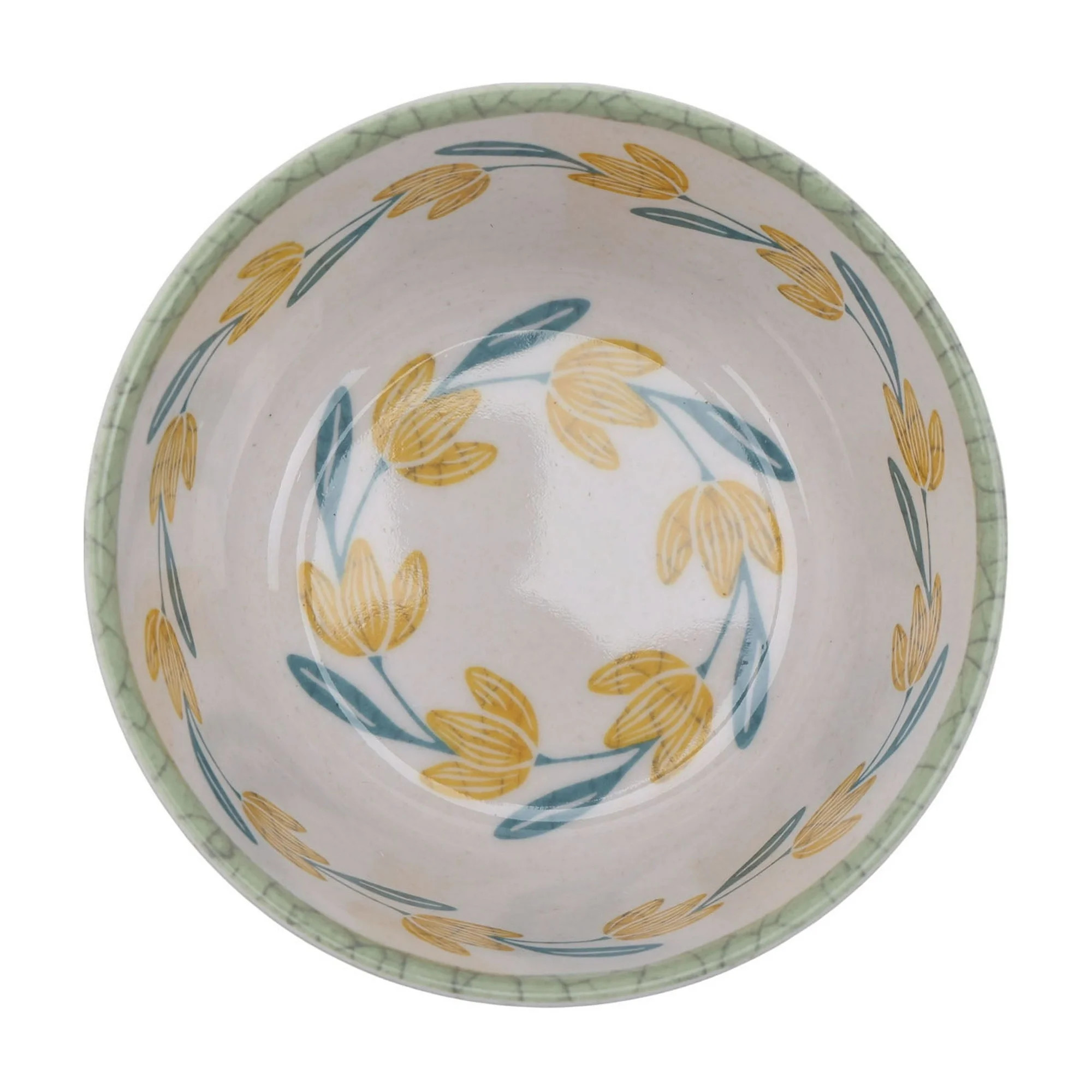 Better Homes and Gardens 2-Piece Bamboo Melamine Floral Dip Bowl Set | Walmart (US)