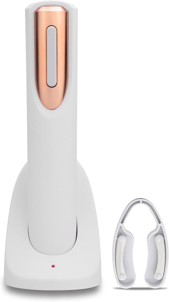 Electric Wine Opener Rechargeable with Charging Base & Foil Cutter - Automatic Wine Bottle Opener... | Amazon (US)