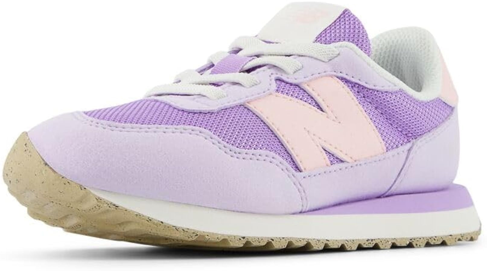 New Balance Baby-Girl's Kids 237 Bungee Sneaker | Amazon (US)
